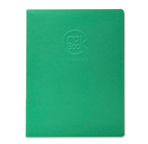 Crok'Book Carnet piqué 160g 17x22cm à la française assortie 20 F CLAIREFONTAINE