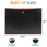 Trieur accordéon 12 positions - Format A4 - Rainbow Class