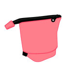 Trousse pop-up antartik verticale 190x60x80 mm corail