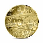 DC Comics - Monnaie de 50€ 1/4 Oz Or