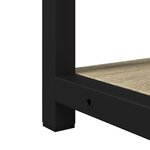 vidaXL Armoire de salle de bain à miroir chêne sonoma bois ingénierie