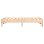 vidaXL Lit coulissant 2x(80x200) cm Bois de pin massif