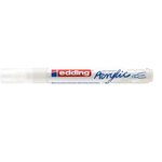 Marqueur Acrylique 5100 Blanc trafic Pointe Moyenne 2-3 mm x 10 EDDING