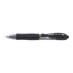 Mini Stylo roller Encre gel G2 XS7 PIXIE Tracé 0 4 mm (Bille 0 7mm) Noir x 12 PILOT