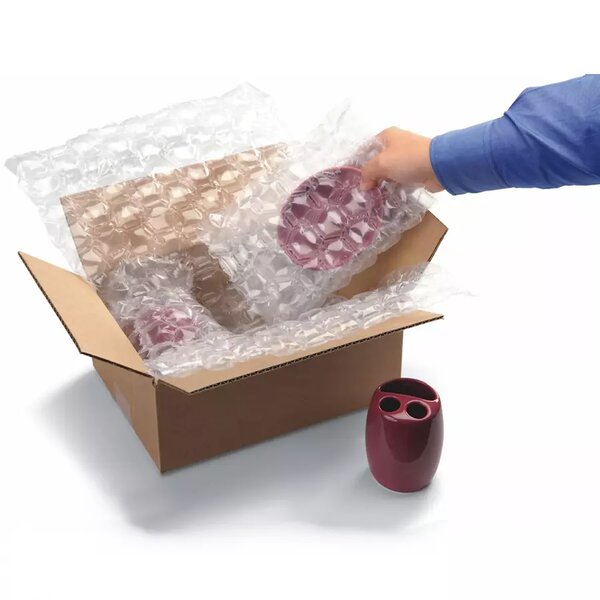 Matelas d'air protection produit (Carton de 3553) 15x41cm 533M PEBD 35µ – Bulteau Systems