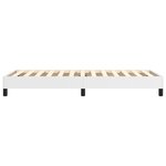vidaXL Cadre de lit Blanc 80x200 cm Similicuir