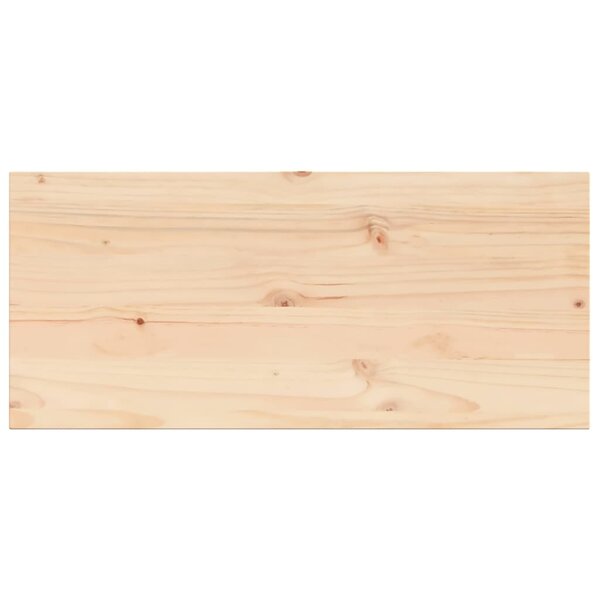 vidaXL Dessus de table 100x50x1 7 cm rectangulaire bois de pin massif