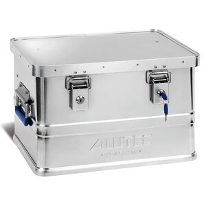 ALUTEC Boîte de rangement en aluminium CLASSIC 30 L