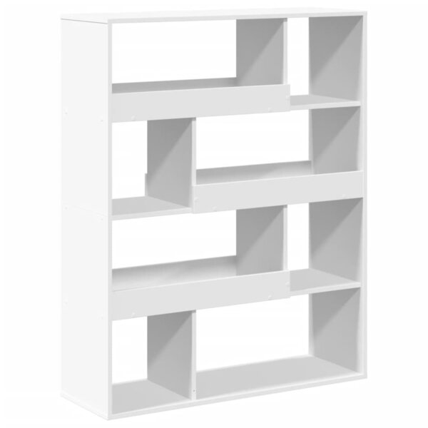 vidaXL Bibliothèque blanc 100x33x125 5 cm bois d'ingénierie