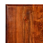 vidaXL Table de salle à manger Bois avec finition miel 200x100x76 cm