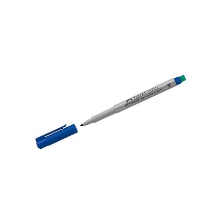 Marqueur multimark non permanent pte moyenne bleu faber-castell