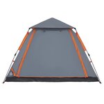 vidaXL Tente de camping à dôme 5 personnes libération rapide