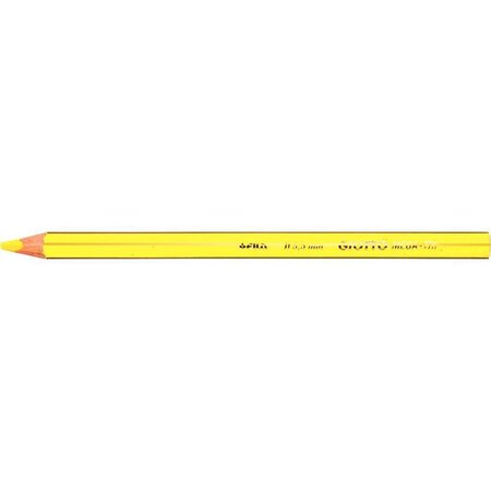 GIOTTO Etui 12 crayons de couleur Méga. Corps triangulaire, mine 5