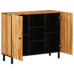 vidaXL Armoire latérale 90x33x75 cm bois massif d'acacia