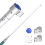 vidaXL Drapeau de l'Europe et mât 5 55 m Aluminium