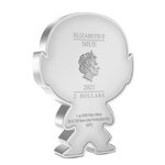 GOLLUM - The Lord Of The Rings Series Chibi 1 Once Argent Monnaie 2 Dollars Niue 2021