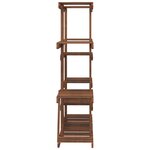 vidaXL Support à fleurs 110x25x110 5 cm bois massif de sapin