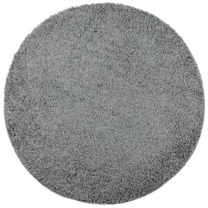 vidaXL Tapis shaggy PAMPLONA poils longs moderne vert Ø 160 cm