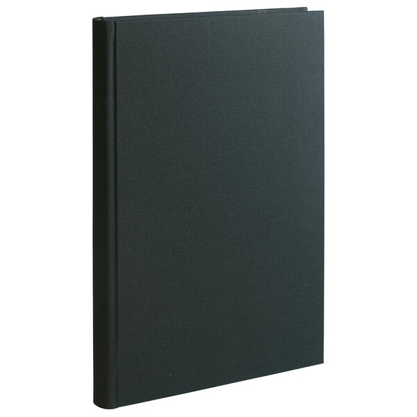 Registre 340x225 Quadrillé 500 Pages Foliotées - Noir Toilé - Le Dauphin