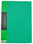 Protège document CLEAR FILE  A4  Vert  10 pochettes