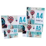 Porte Visuel Mural Horizontal A6 - Cristal - Exacompta