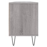 vidaXL Meuble TV sonoma gris 150x30x44 5 cm bois d'ingénierie