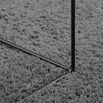 vidaXL Tapis OVIEDO à poils courts anthracite 80x150 cm