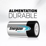 Blister de 2 Piles Alcaline Maxplus Mono / D / LR20 1,5V ENERGIZER