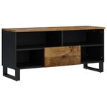 vidaXL Meuble TV 100x33x46 cm bois de manguier et d'ingénierie