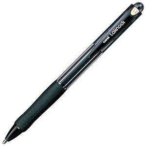 Stylo bille Laknock SN100/14 Rétract. Grip Pte Large 1,4mm Noir UNI-BALL