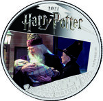 Pièce de monnaie en Argent 5 Dollars g 31.1 (1 oz) Millésime 2021 Harry Potter Samoa 2021