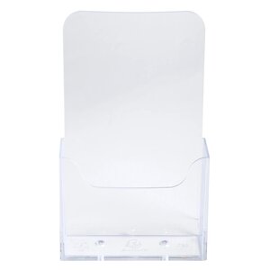 Distributeur De Prospectus 1 Compartiment Dl (10x21cm) - Cristal - X 10 - Exacompta