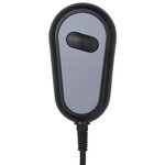 vidaXL Fauteuil inclinable électrique Noir Tissu
