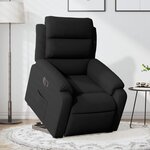 vidaXL Fauteuil inclinable électrique noir velours