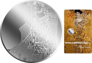 Monnaie PORTRAIT OF ADELE 1/500 Oz Argent 1$ Liberia 2026 (PRÉCOMMANDE)