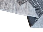 Tapis de salon ALYA 80 x 150 cm - Argenté