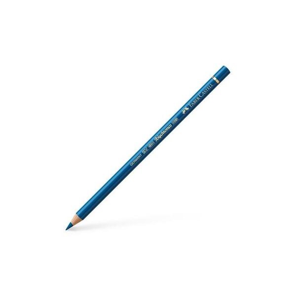 Crayon de couleur polychromos bleu turquoise 149 x 6 faber-castell