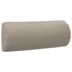 vidaXL Appui-tête de chaise longue Taupe 40x7 5x15 cm Textilène