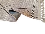Tapis de salon ASNI 160 x 230 cm - Gris