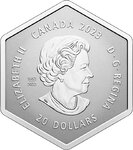 Pièce de monnaie en Argent 20 Dollars g 32.41 Millésime 2023 SNOWFLAKE