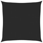 vidaXL Voile d'ombrage 160 g/m² Noir 4 5x4 5 m PEHD