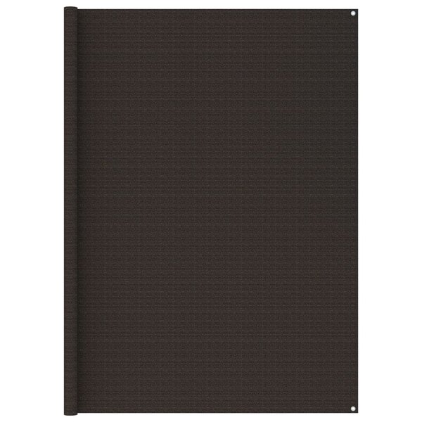 vidaXL Tapis de tente 300x400 cm Marron
