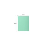 Paquet De 50 Chemises 1 Rabat Super 210 - 24x32cm - Vert Clair - X 5 - Exacompta