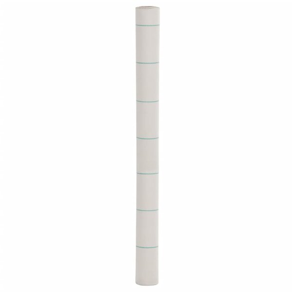 vidaXL Membrane anti-mauvaises herbes blanc 1 5x25 m PP
