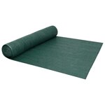 vidaXL Filet brise-vue Vert 1x50 m PEHD 195 g/m²