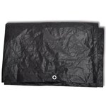 vidaXL Housses de salon de jardin 2 Pièces Rotin 10 œillets 300 x 140 cm
