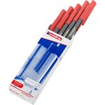 Feutre Fin 55 Rouge Pointe 0 3 mm x 10 EDDING