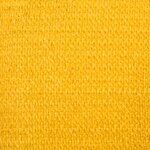 vidaXL Voile d'ombrage 160 g/m² Jaune 3x5 m PEHD