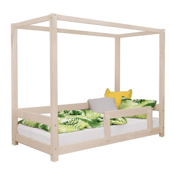 Lit cabane enfant BUNKY 90 x 180 beige