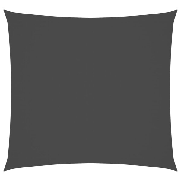 vidaXL Voile de parasol tissu oxford rectangulaire 2 5x3 m anthracite